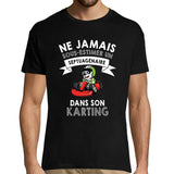 T-shirt homme Karting Septuagénaire - Planetee
