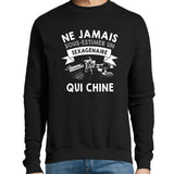Sweat Chine Sexagénaire - Planetee