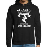 Sweat à capuche Wakeboard Sexagénaire - Planetee