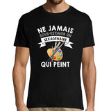 T-shirt homme Peint Sexagénaire - Planetee