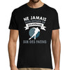 T-shirt homme Patins Sexagénaire - Planetee