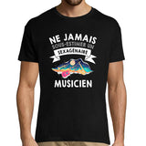 T-shirt homme Musicien Sexagénaire - Planetee