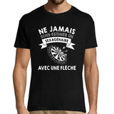 T-shirt homme Flèche Sexagénaire - Planetee
