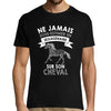 T-shirt homme Cheval Sexagénaire - Planetee