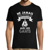 T-shirt homme Gants Sexagénaire - Planetee