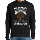 Sweat Généalogie Quinquagénaire - Planetee