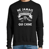 Sweat Chine Quinquagénaire - Planetee
