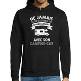 Sweat à capuche Camping Car Quinquagénaire - Planetee