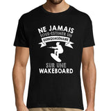 T-shirt homme Wakeboard Quinquagénaire - Planetee