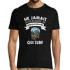 T-shirt homme Surf Quinquagénaire - Planetee