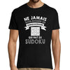 T-shirt homme Sudoku Quinquagénaire - Planetee