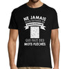 T-shirt homme Mots Fléchés Quinquagénaire - Planetee