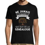T-shirt homme Généalogie Quinquagénaire - Planetee