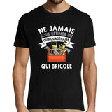 T-shirt homme Bricole Quinquagénaire - Planetee