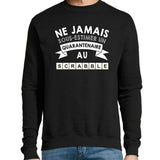 Sweat Scrabble Quarantenaire - Planetee