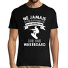 T-shirt homme Wakeboard Quarantenaire - Planetee