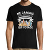 T-shirt homme Voyage Quarantenaire - Planetee