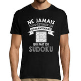 T-shirt homme Sudoku Quarantenaire - Planetee