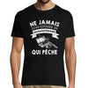 T-shirt homme Pêche Quarantenaire - Planetee