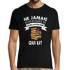 T-shirt homme Lit Quarantenaire - Planetee