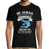 T-shirt homme Kitesurf Quarantenaire - Planetee