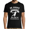 T-shirt homme Handball Quarantenaire - Planetee