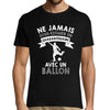 T-shirt homme Ballon Quarantenaire - Planetee