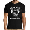 T-shirt homme Flèche Quarantenaire - Planetee