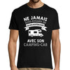 T-shirt homme Camping Car Quarantenaire - Planetee