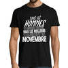T-shirt homme novembre - Planetee
