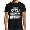 T-shirt homme septembre - Planetee