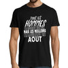 T-shirt homme août - Planetee