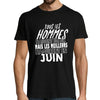 T-shirt homme juin - Planetee