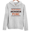 Sweat à capuche Monsieur Porc - Planetee