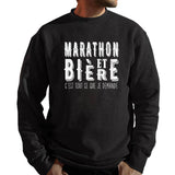 Sweat Marathon et bière - Planetee