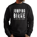 Sweat Saut d'obstacles et bière - Planetee
