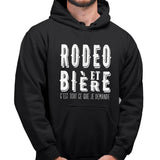 Sweat à capuche Rodeo et bière - Planetee