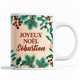 Tasse Noël Sébastien Beige - Planetee