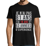 T-shirt Homme 81 ans - Planetee