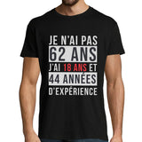 T-shirt Homme 62 ans - Planetee