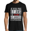 T-shirt Homme 61 ans - Planetee