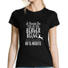 T-shirt femme Berger Belge | Je Travaille Dur - Planetee