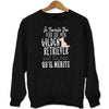 Sweat Golden Retriever | Je Travaille Dur - Planetee