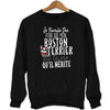 Sweat Boston Terrier | Je Travaille Dur - Planetee