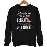 Sweat Bengal | Je Travaille Dur - Planetee