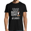 T-shirt homme Bouvier Bernois | Je Travaille Dur - Planetee