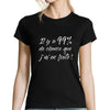 T-shirt Femme Sarcasme - Planetee
