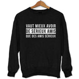 Sweat Nekfeu Amis Sérieux Planetee true - Main Image