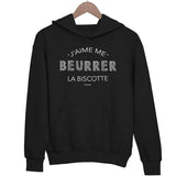 Sweat à capuche OSS117 - J'aime me beurrer la biscotte - Planetee