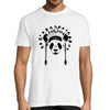 T-shirt homme Homme Panda indien - Planetee